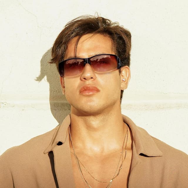 Detalle 2 de KANASTAL Übergrößen-Überzieh-Sonnenbrille Fit Over für Brillenträger, quadratisch, polarisiert, UV400