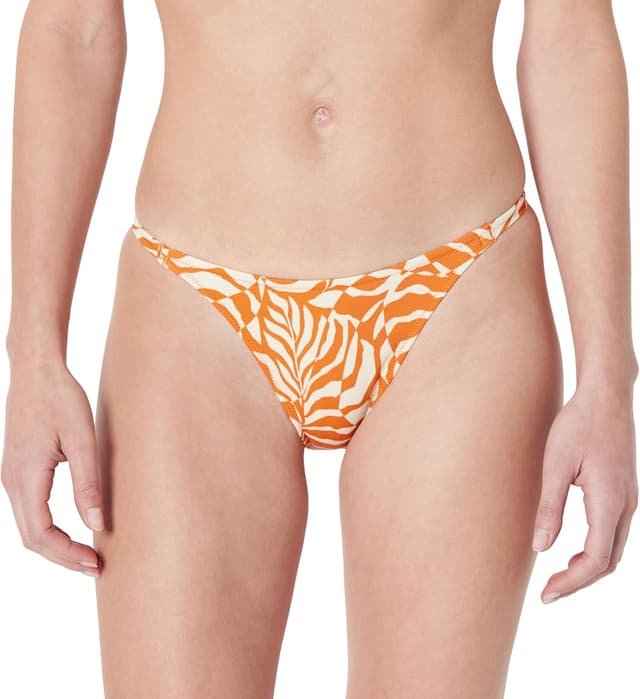 Detalle de Amazon Essentials women’s no-tie string bikini bottom with low-rise fit