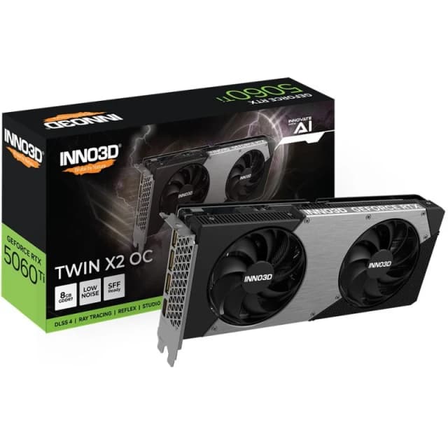 Imagen de INNO3D GeForce RTX 5060 Ti OC 8GB GDDR7 tarjeta gráfica en OfertitasTOP