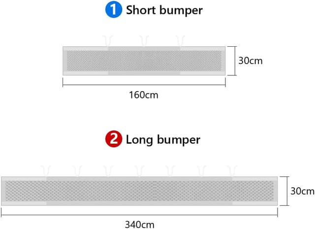 Thumbnail 1 de Vicloon Tour de Lit Bébé Cabane Gris