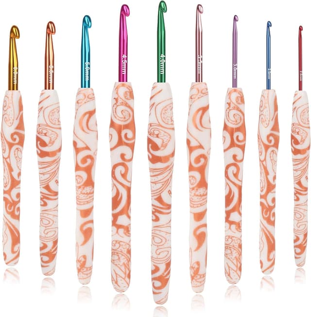 Imagen de Reessy Golden Crochet Hooks Set 2.0–6.0mm en OfertitasTOP