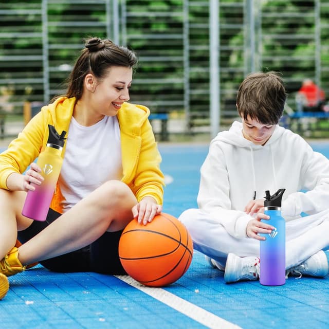 Thumbnail 6 de HoneyHolly Botella Agua Niños, Térmico 500ml 🥤