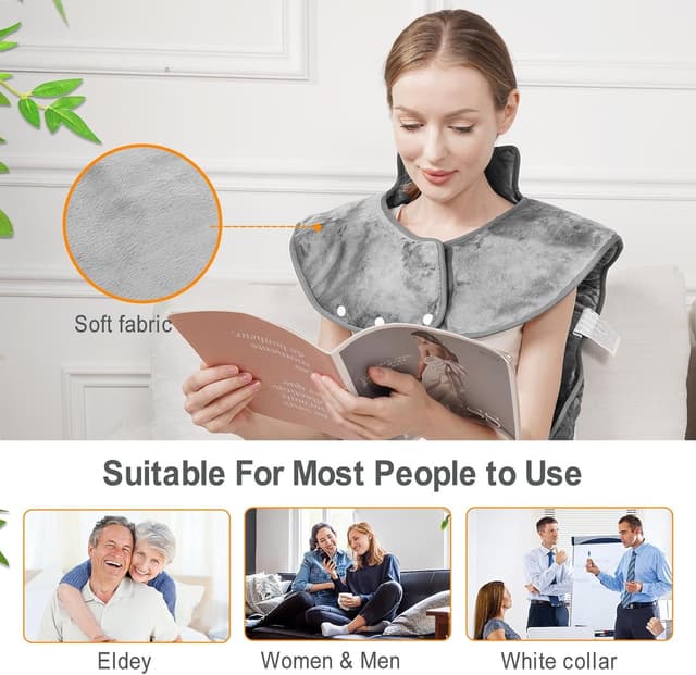 Thumbnail 3 de Fast Heating Electric Heating Pad 37x24 inch