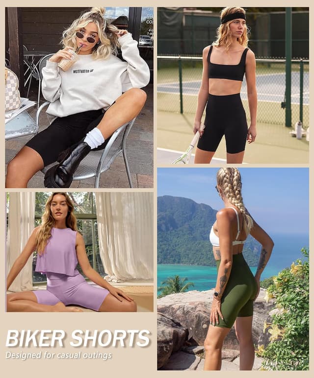 Thumbnail 5 de VALANDY Creamlush 8" High Waist Shorts