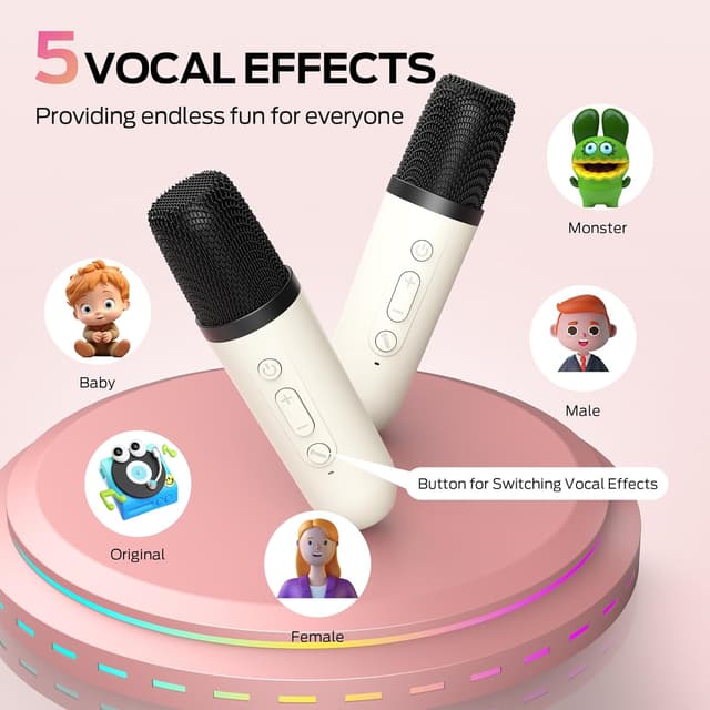 Thumbnail 3 de Monster Mini Karaoke machine 5-7h