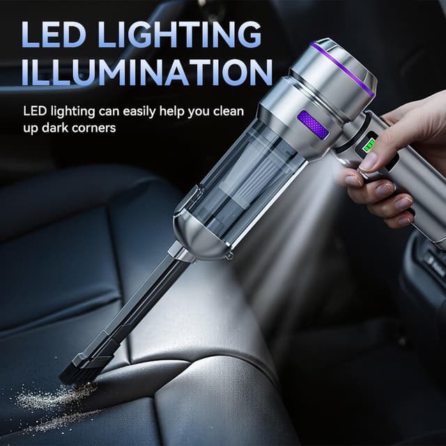 Detalle 1 de Mini aspirapolvere 24000 Pa portatile a mano