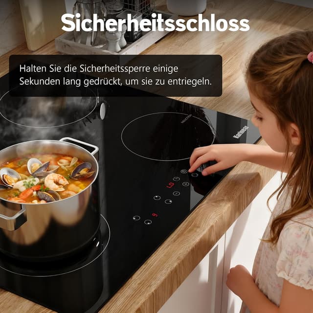 Thumbnail 5 de Karinear Induktionskochfeld 60 cm 3500W