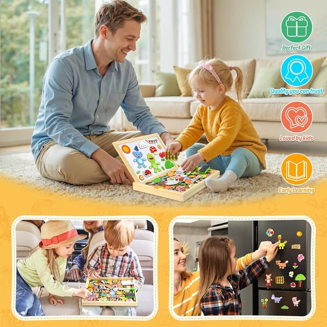 Thumbnail 3 de COOLJOY Puzzle magnetico 120 pezzi 🧩