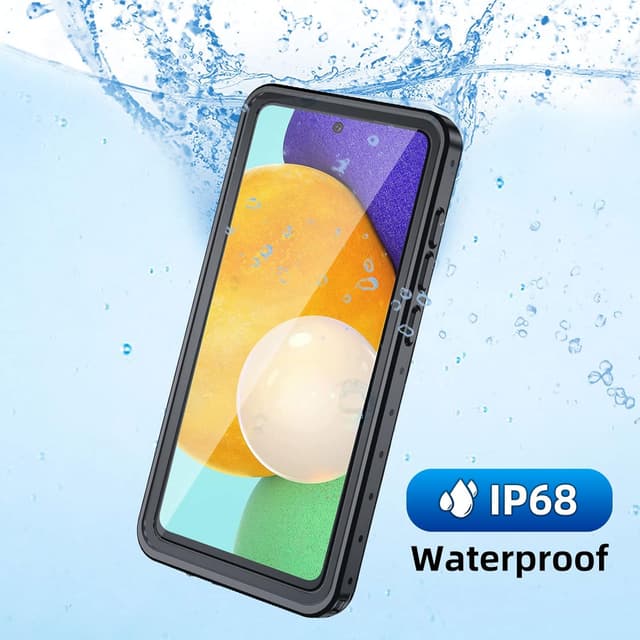 Detalle 2 de Beeasy Waterproof IP68 Shockproof Case for Samsung A52s 5G (with built-in screen protector)