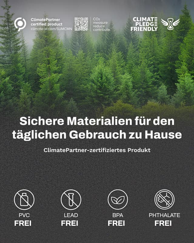 Detalle 2 de AIRHOP 12 Matten Puzzle 60×60×1,4 cm – robuste, gummierte Fitness-Bodenschutzmatte in Schwarz & Lila