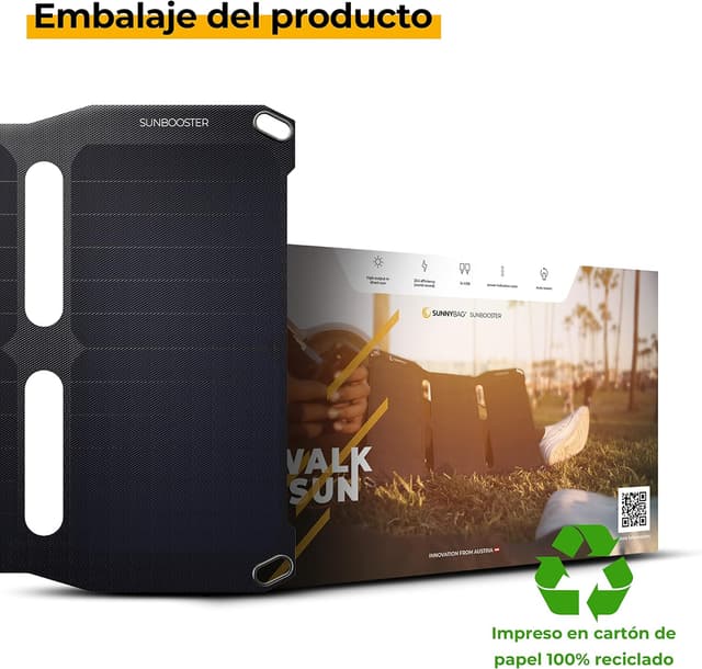 Thumbnail 6 de Sunnybag SUNBOOSTER 21 | Cargador Solar Plegable