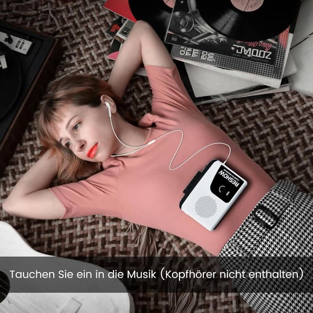 Thumbnail 5 de Reshow Riproduttore di cassette portatile