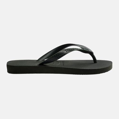 Detalle de Havaianas Top Brasil chanclas unisex con suela antideslizante y diseño de bandera de Brasil