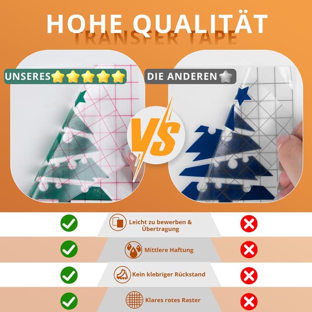 Thumbnail 1 de HTVRONT Transferfolie Vinyl 12 Zoll