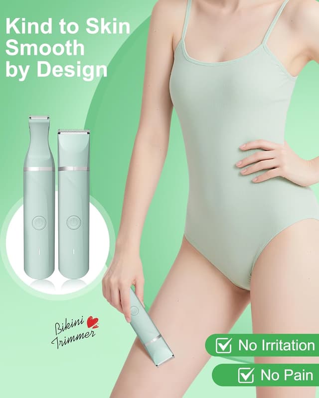 Detalle de Bikini Trimmer Rechargeable 1 IPX7 Wet‑Dry