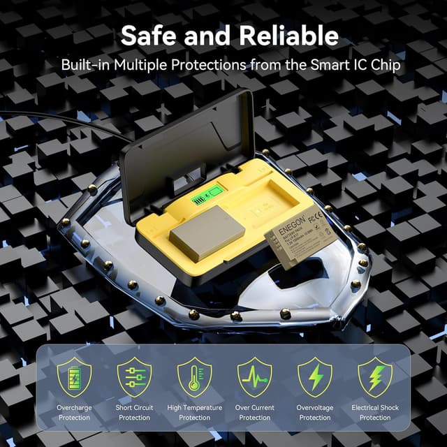 Thumbnail 6 de ENEGON LP-E17 20W caricabatterie doppio 1500mAh