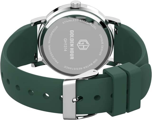 Detalle 2 de GOLDEN HOUR Krankenschwesteruhr 24 Stunden