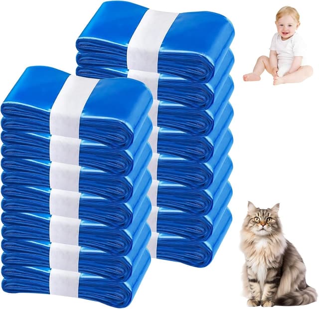 Detalle 2 de 9 Stück Windeleimer Nachfüllkassetten – Nachfüllbeutel für Windeleimer & Katzenstreueimer (4,5 m)