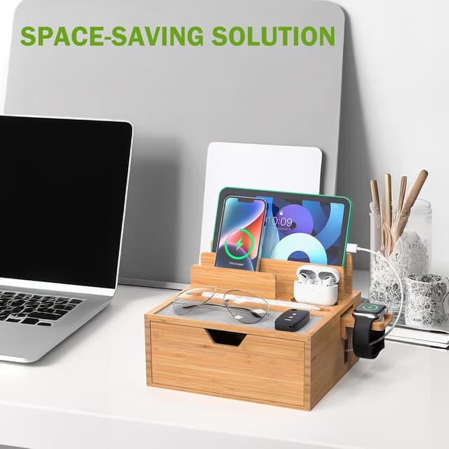 Thumbnail 5 de Pezin & Hulin Bamboo Charging Dock Rack