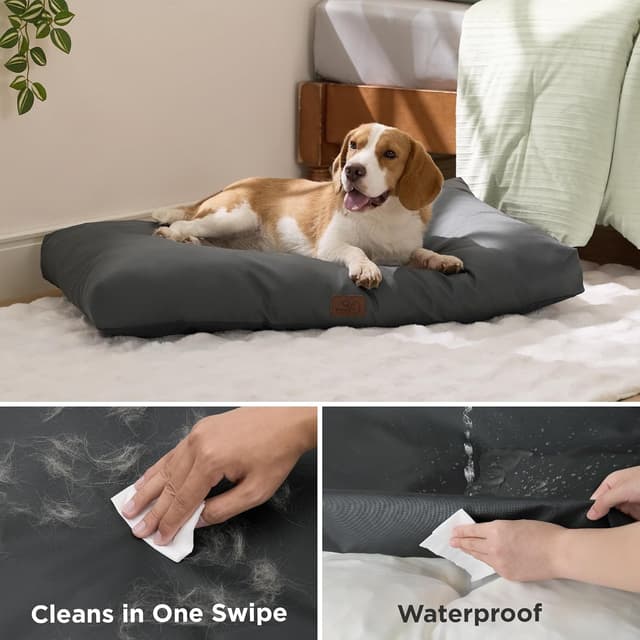 Detalle 2 de Bedsure Hundebett wasserdicht 104x69 cm