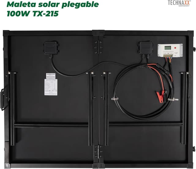 Thumbnail 3 de Cargador solar Technaxx 100W TX-215 portátil con LCD ☀