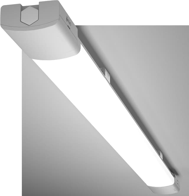 Detalle de Modlicht LED Feuchtraumleuchte 90 cm, 30 W, 5.000 K (kaltweiß), IP65 – Ultraslim Decken-/Wannenleuchte