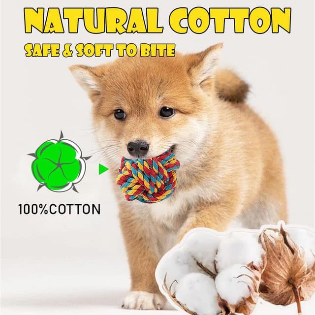 Detalle 2 de Speedy Panther Rope Toys 8 Pack for Dogs