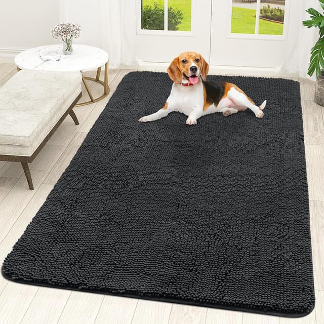 Imagen de Olanly Chenille Dog Door Mat 59 x 35 in en OfertitasTOP