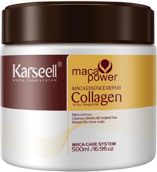 Detalle de Karseell Collagen Masque Cheveux 500ml 💇♀