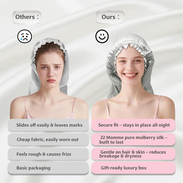 Thumbnail 4 de townssilk Gorro de seda 22 mommes