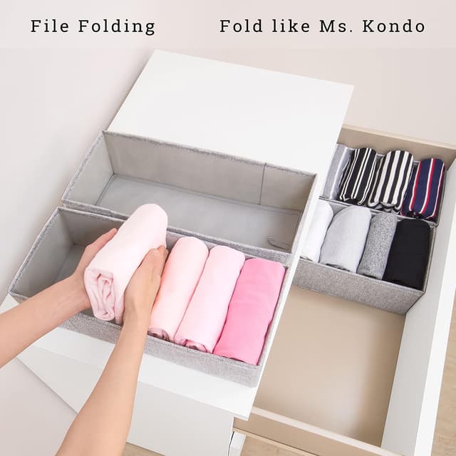 Thumbnail 6 de SIMPLE JOY MALM FileFolding Box 17×40×11 cm