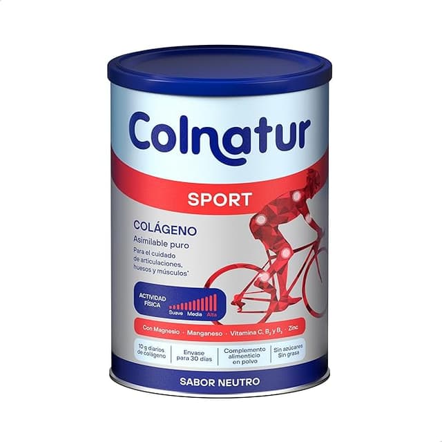 Detalle de Colnatur Sport Neutro 💪 Colágeno con Magnesio y Vitamina C