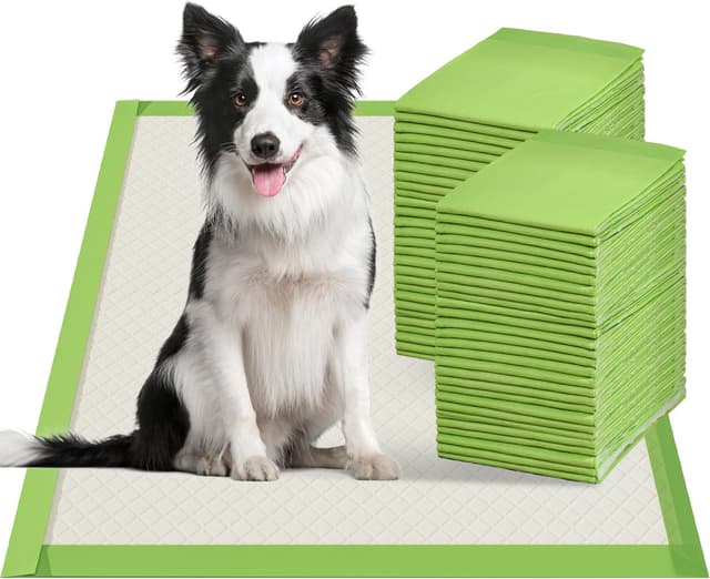 Detalle de Gardner Pet Welpenunterlagen 70x85 cm – 30 super saugfähige Welpen-Pipi-Unterlagen