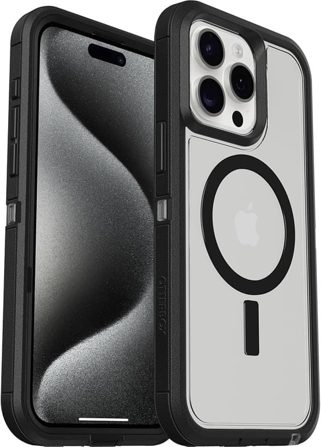 Detalle de Otterbox Defender XT para iPhone 15 Pro MAX 🛡️ Resistente