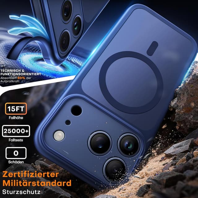 Detalle 2 de TAURI Hülle für iPhone 17 Pro Max