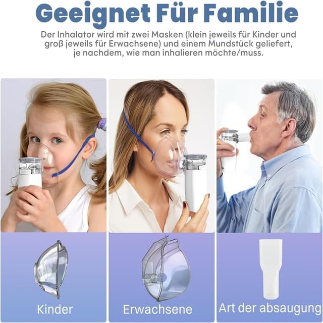 Thumbnail 6 de Meowyn Tragbares Inhalationsgerät USB wiederaufladbar