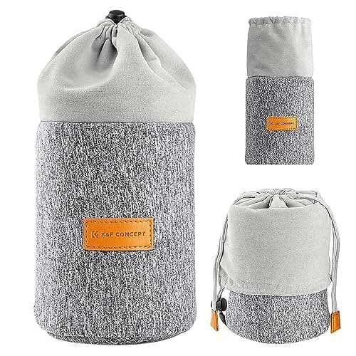 Imagen de K&F Concept 10×18cm neoprene lens pouch en OfertitasTOP