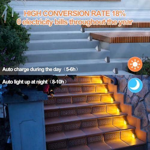 Thumbnail 1 de CILIENG Lampe solaire extérieur IP67, 6 pièces ⚡