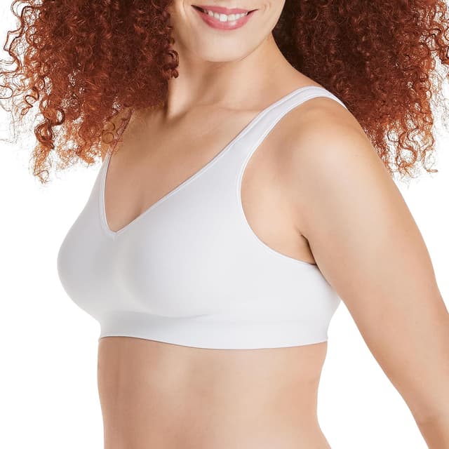 Detalle 2 de Hanes Women’s Wireless Smooth Comfort Full-Coverage T-Shirt Bra (Single or 2-Pack)