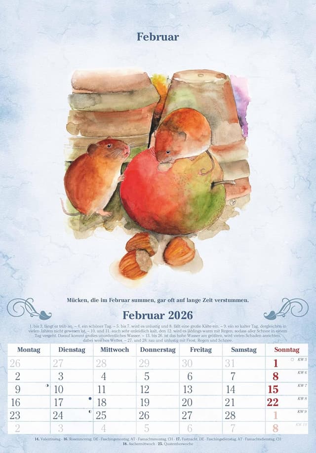 Thumbnail 3 de Alpha Edition Kalender 2026, 100 Jahre