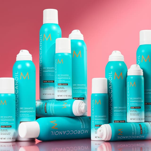 Detalle 2 de Moroccanoil Shampooing Sec Dark Tones, Classique Volume (62 ml)
