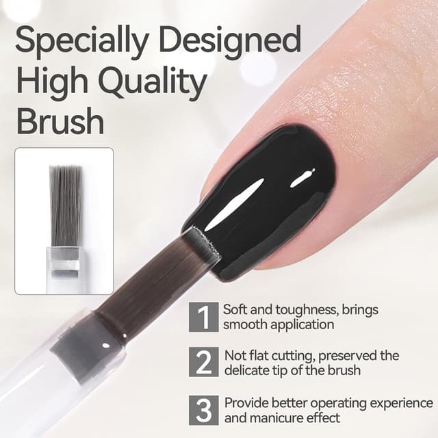 Thumbnail 5 de Born Pretty Base y Top Coat Semipermanente 2x15ML ✨