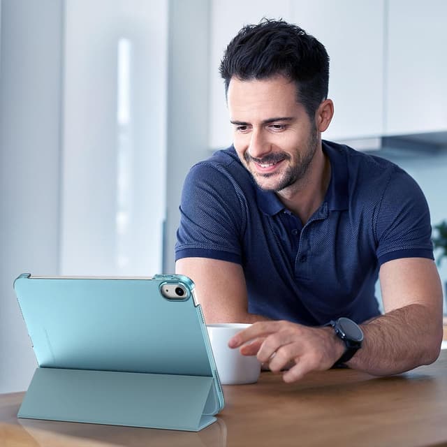 Detalle de TiMOVO iPad A16 case with Auto Wake 11 inch