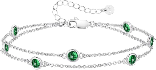 Detalle de LOUISA SECRET bracciale donna in argento 925 con zirconi