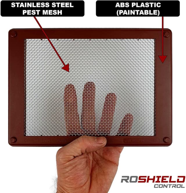 Thumbnail 5 de Roshield Air Brick Mesh Vent Cover x2 Medium