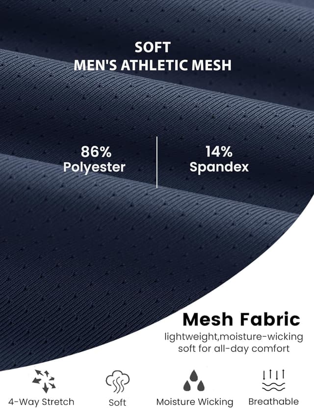 Thumbnail 5 de MAGCOMSEN Men's Quick Dry Gym Shirt