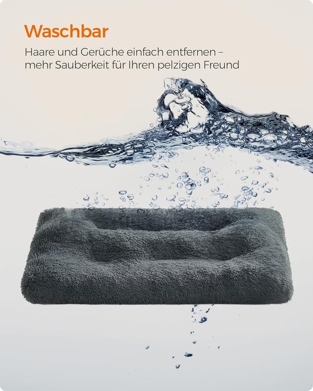 Thumbnail 6 de Feandrea Hundebett 110 cm Dunkelgrau