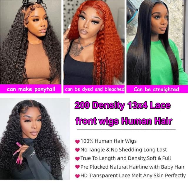 Thumbnail 4 de Rozilo Aomllute 30" Deep Wave Lace Front Wig 💇♀