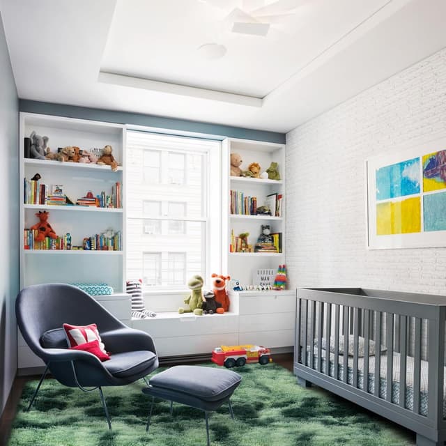 Thumbnail 5 de SOANNY Hochflor Teppich 120x180 Grün