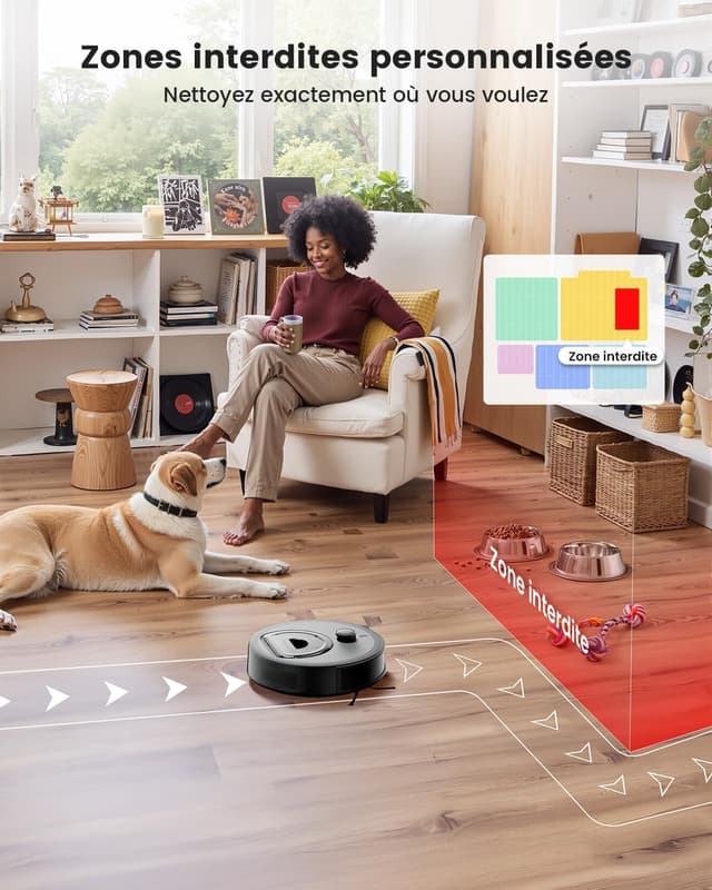 Thumbnail 6 de Lefant M330 Pro, aspirateur robot 5000Pa